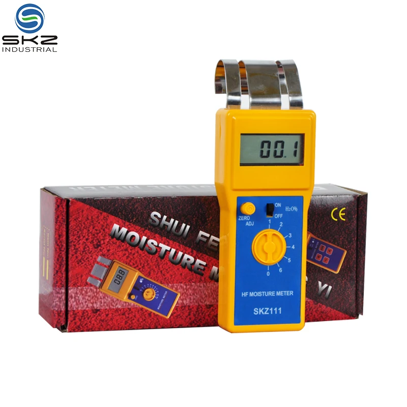 2026 SKZ111H-1 Цифровой ЖК-измеритель влажности почвы и тестер сухого зерна для лабораторного использования