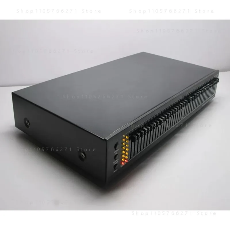 Dual 20 Segment Stereo Equalizer Amplifier Preamp EQ Tone Treble Midrange Bass 40-Band Equalizer Built-In Bluetooth EQ-799