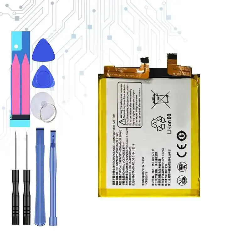 بطارية الهاتف المحمول Li3941t44p8h826453 كابل 4600 مللي أمبير لـ Zte Axon 30 Ultra 5G 31 A30ultra A2022P