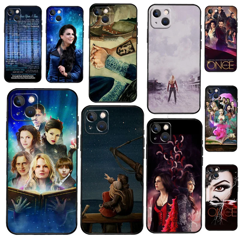 Evil Queen Once Upon A Time Phone Case on For iPhone 13 12 11 14 15 16 Pro Max Plus XR X XS MAX Soft Back Cover