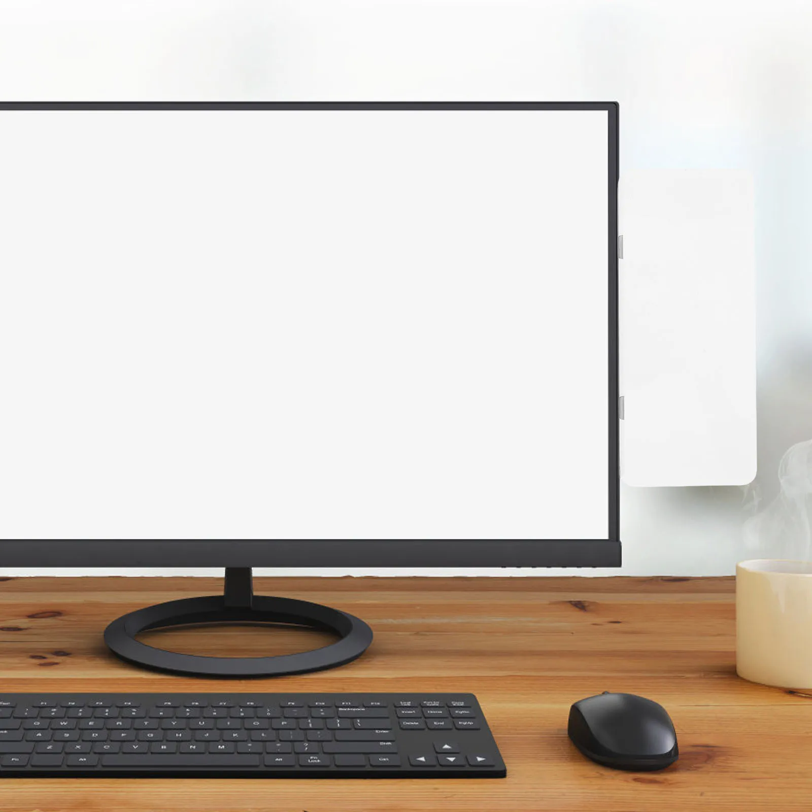 Computer Monitor Memo Board Magnetic Side Panel Erasable Desktop Office Notes Holder Office Supplies for Men Women