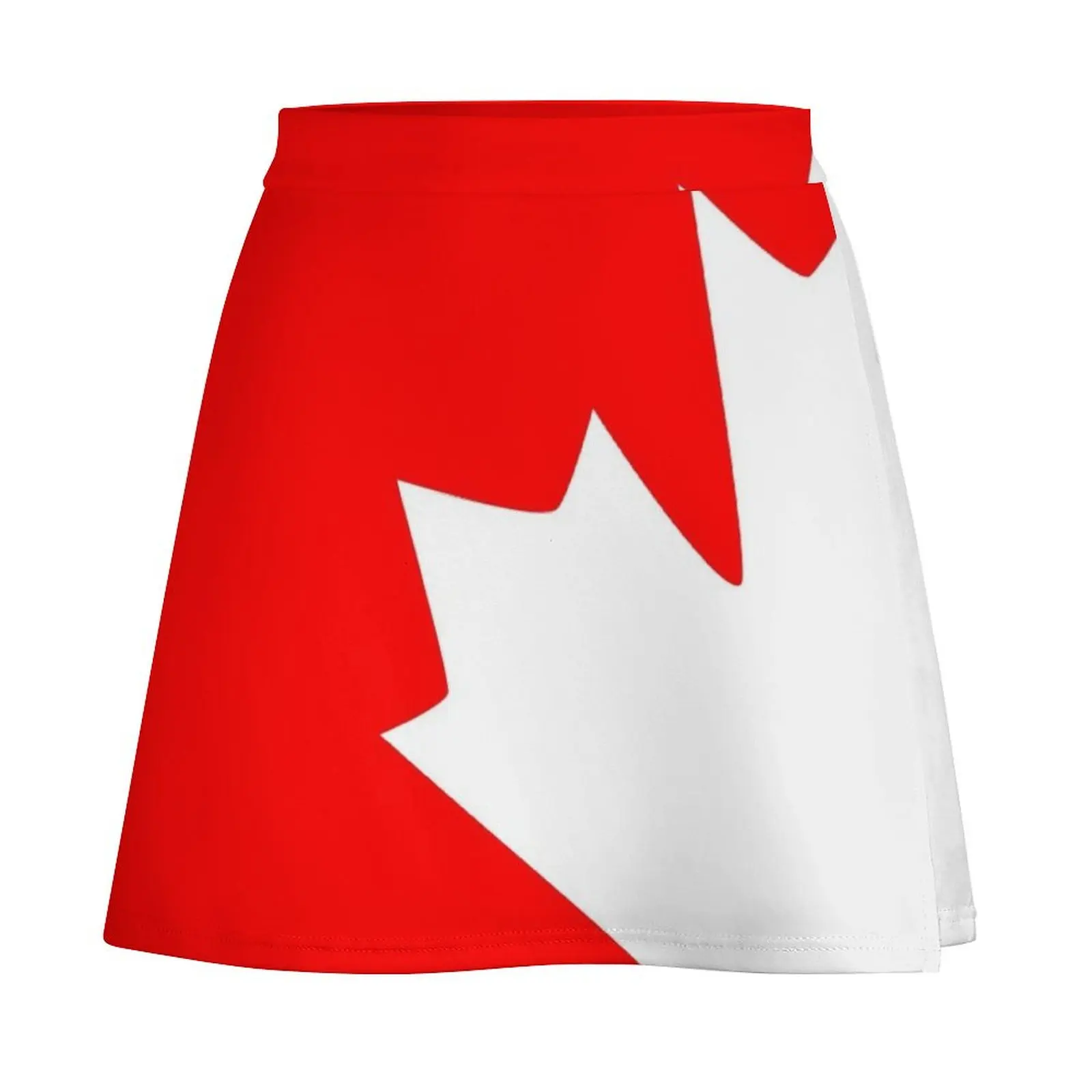Canada Maple Leaf Flag Emblem Mini Skirt korean luxury clothing elegant dresses for women Mini Skirt