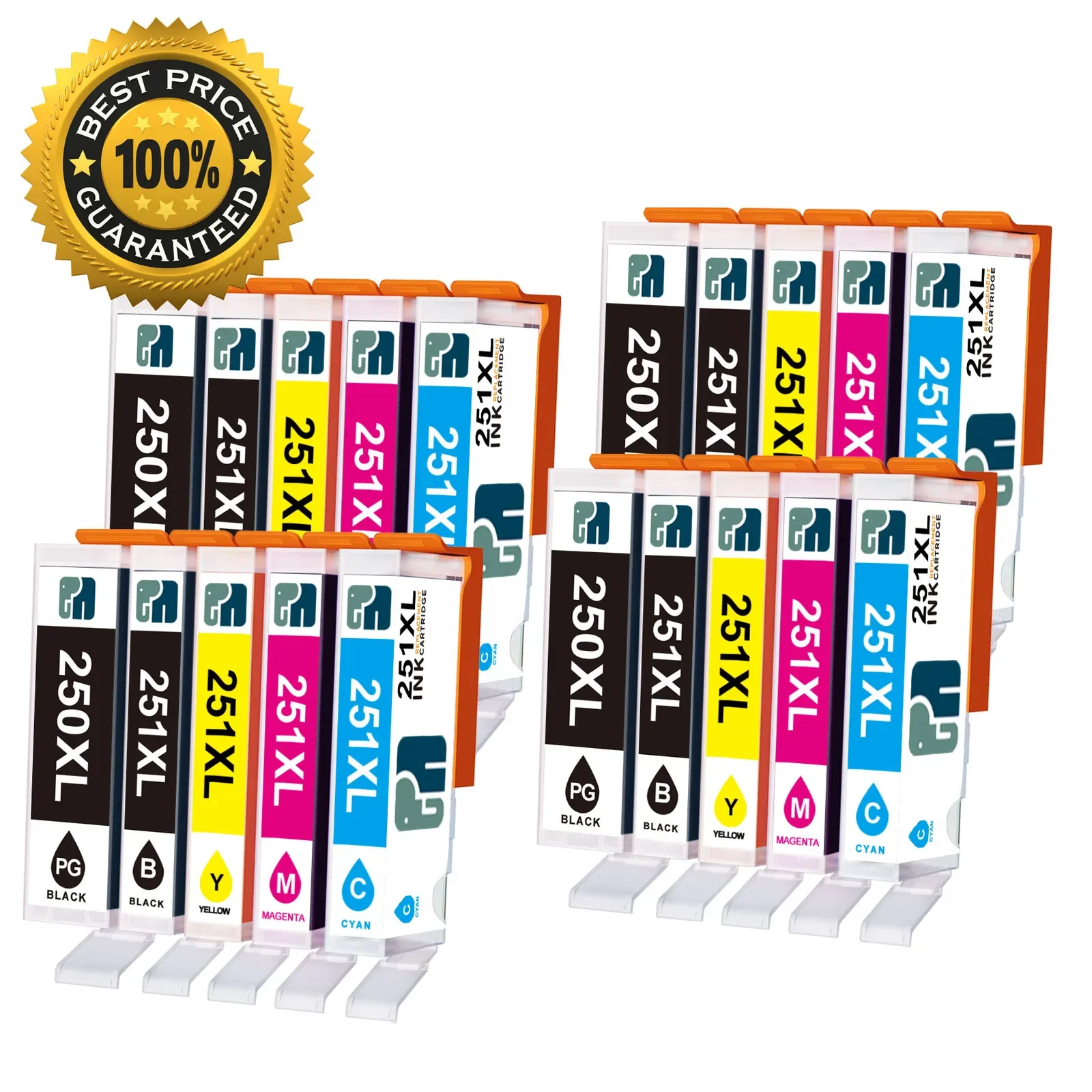 PGI-250XL CLI-251XL Ink Cartridge use for Canon MG6420 MX920 MX922 MX722 MG5400 iX6820 iP8720 iP7250 IP7220 MX722/MX922 MG5620