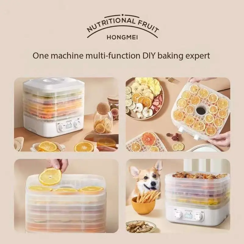 آلة تجفيف الطعام، وجبات خفيفة للحيوانات الأليفة، الفواكه والخضروات، آلة تجفيف الهواء، طعام منزلي صغير #3