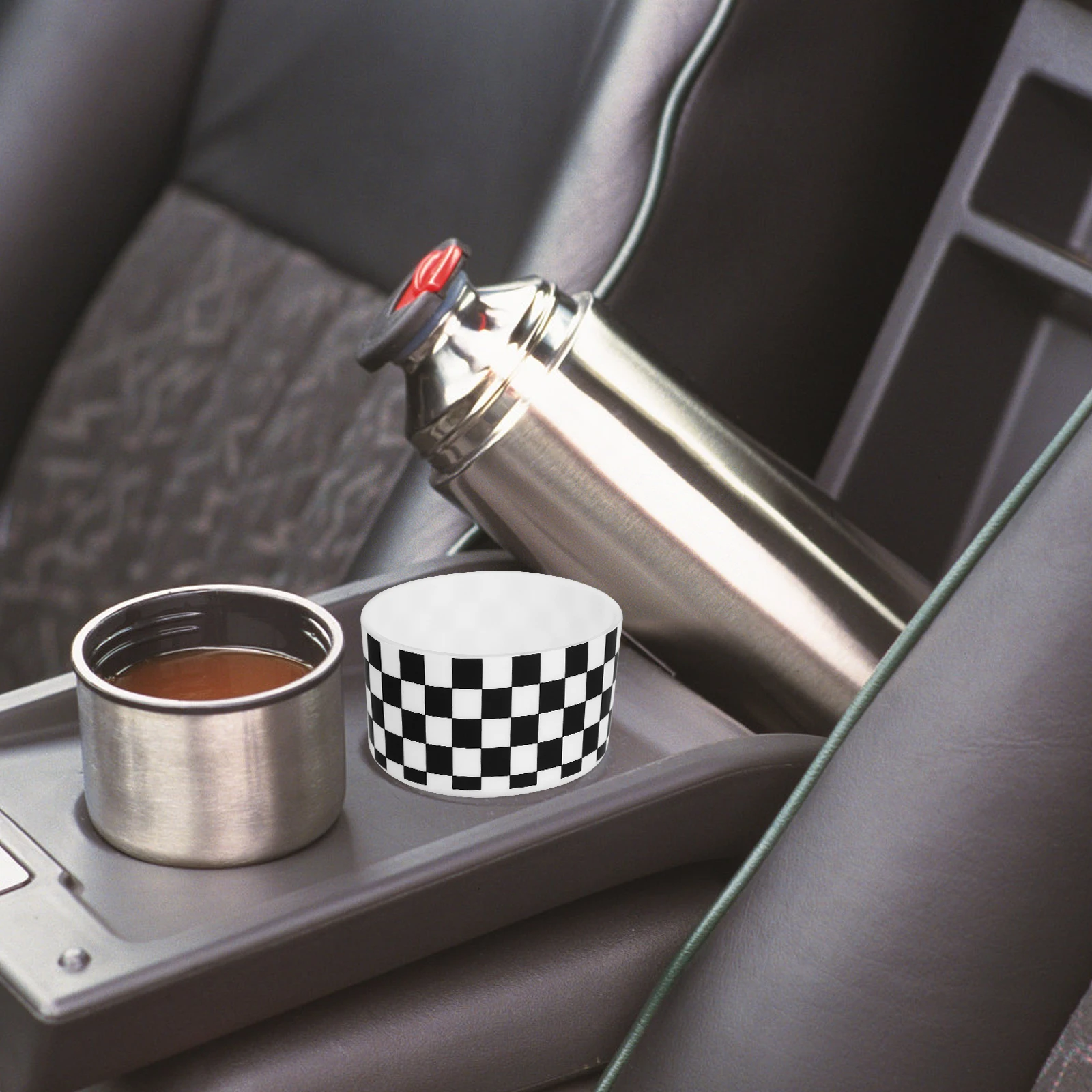 

Square Grid Silicone Boot For Water Bottle Durable Bottom Protector Noise Reducing Cup Accessories Tumbler Bottle Sleeve