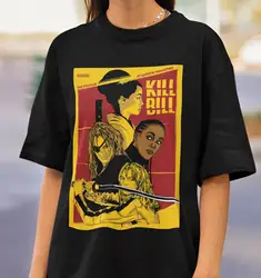 Kill Bill Movie Artwork T shirt for Quentin Tarantino Fans Japanese Action Classic Lovers Comfort Colors 1717