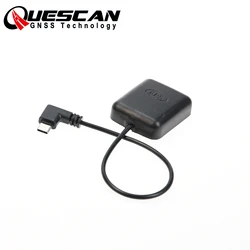 Quescan USB Type C GPS GLONASS Receiver  Type C GPS Module for Android Tablet NMEA GNSS Receiver,UBX-M8 chipset