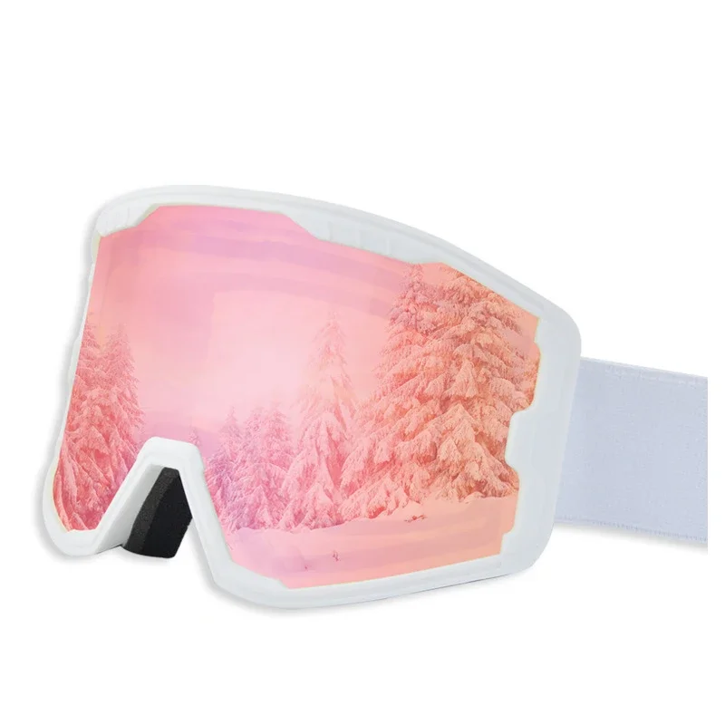 Gafas magnéticas de Motocross para hombre y mujer, lentes de esquí antiniebla para deportes de montaña y nieve, máscaras para Moto al aire libre, novedad de 2025