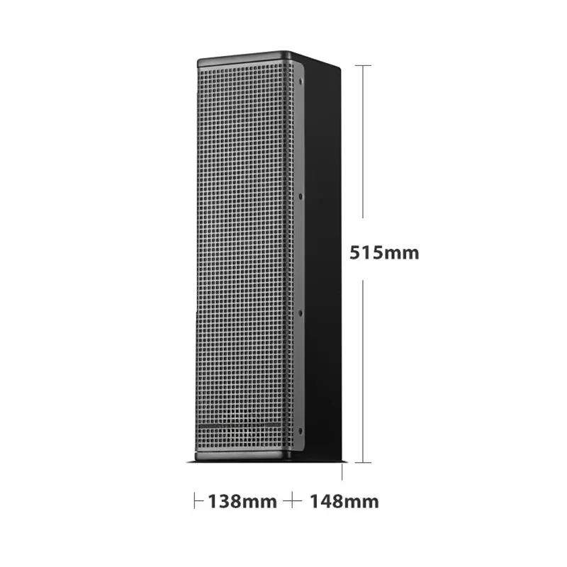 480W High Power Passive Column Speaker Professional Karaoke Party Stage PA Sound System