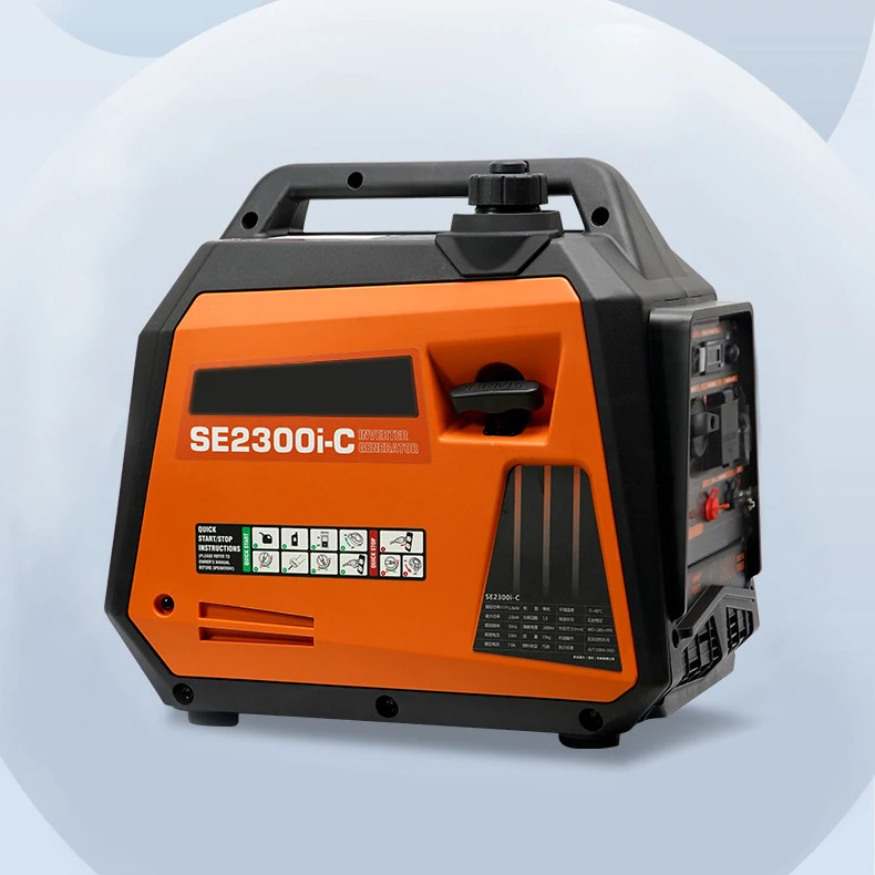 China for Sale portable silent air-cooled 2/3/3.5kw gasoline generator small house hold   three single-phase