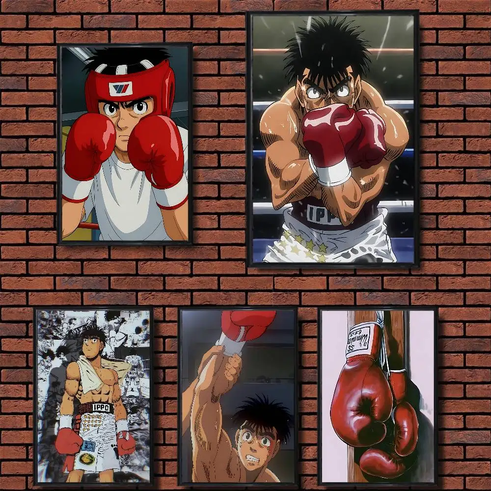 

fighting capacity Hajime no Ippo Poster Prints Wall Art Painting Picture Gift Living Room Bar Restaurant Dec Sticker Large