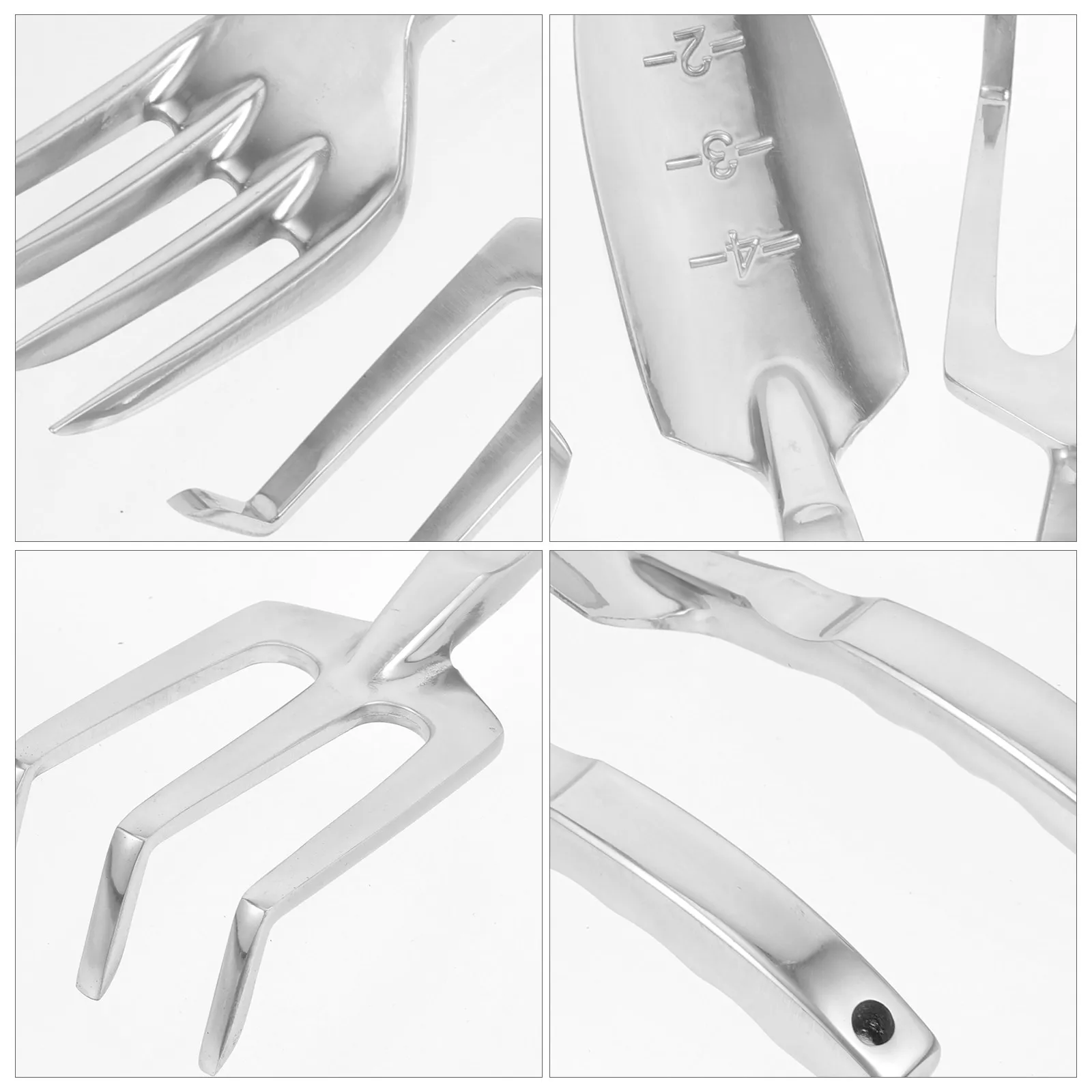 

1 set 1 Set Practical Garden Tools Kit Premium Aluminum Alloy For Weeding Soil Loosening Transplanting Planting Shovels Rakes