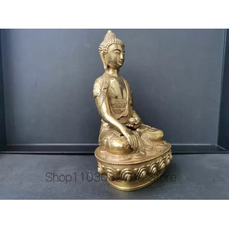 Tibet Tibetan Buddhism Shakyamuni Bronze Buddha Statue