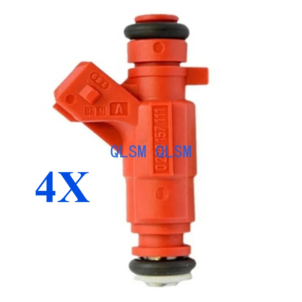 

4 Piece Fuel Injector Nozzle for 0280157111 for Golf/Range 1.0L 8V 032908031S 20072014Premium Car Accessories