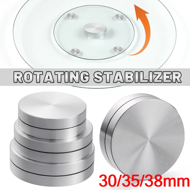 Dining-table Bearing Rotary Disc Mini Pottery Wheel Metal Rotating Stabilizer DIY Ceramic Handicraft Cake Baking Tool 30/35/38mm