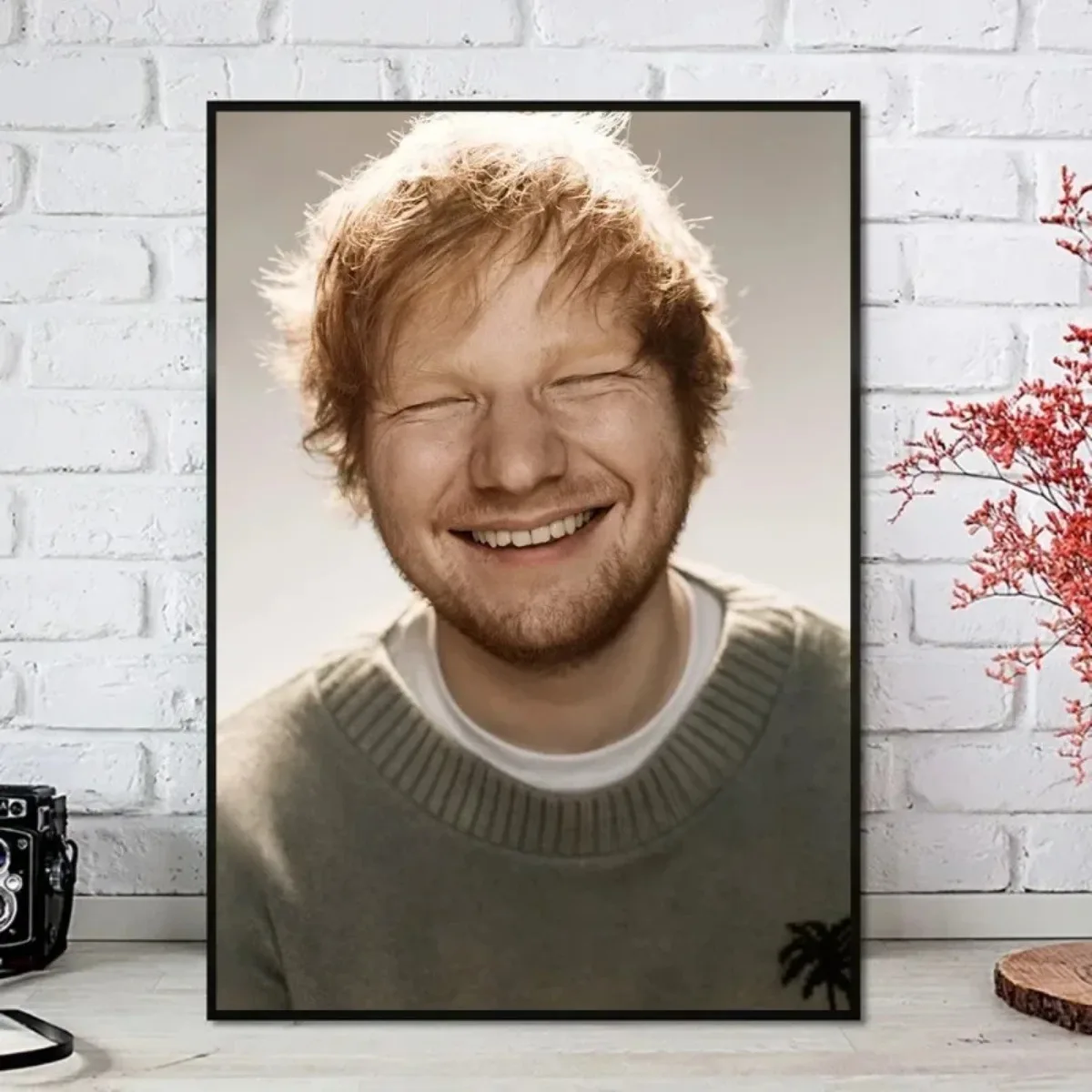 المغني الشهير إد شيران HD ملصق ألبوم الموسيقى صورة قماش اللوحة طباعة جدار صورة فنية لغرفة المعيشة ديكور المنزل