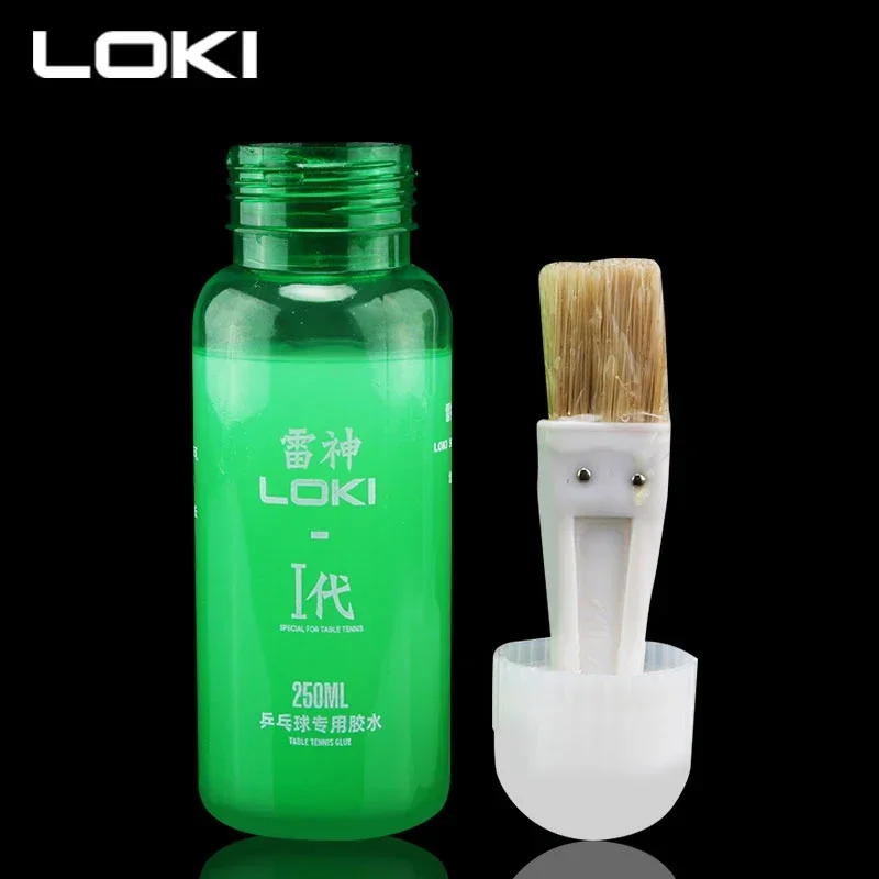 

LOKI 250ml Professional Table Tennis booster with Brush Organic Ping Pong Rubber Adhesive Booster Ping Pong Rubber Sponge booste