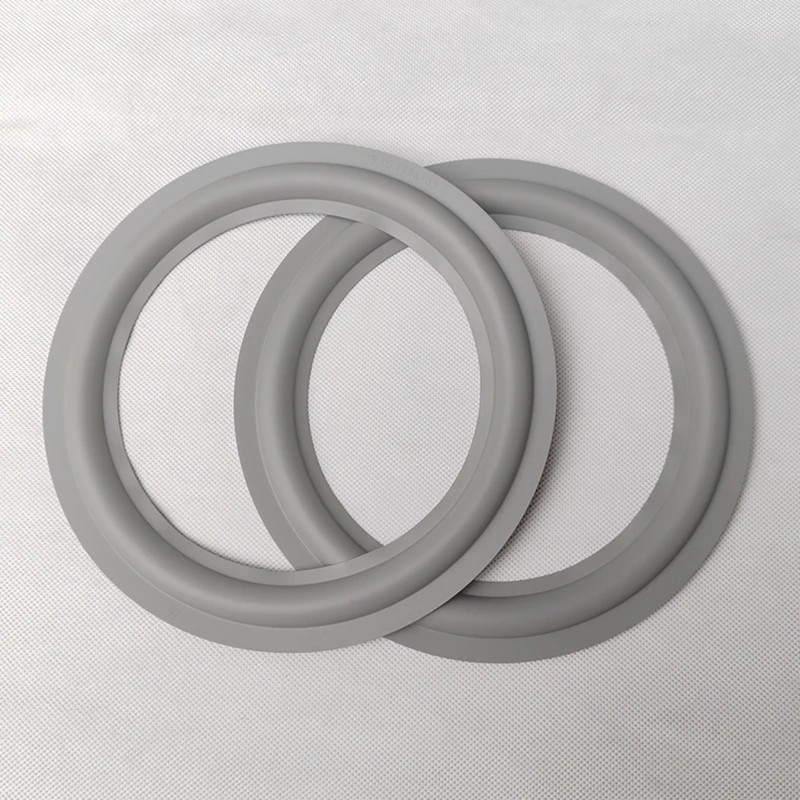 2pcs 6.5'' Speaker Gray Rubber Surrounds For B&W CM4 CM2 Woofer Edge Repair