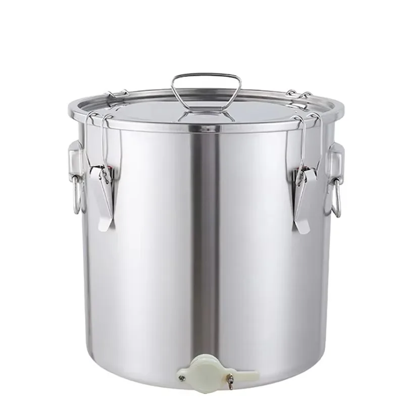 

200KG stainless steel honey tank honey bucket with honey door beekeeping equipment