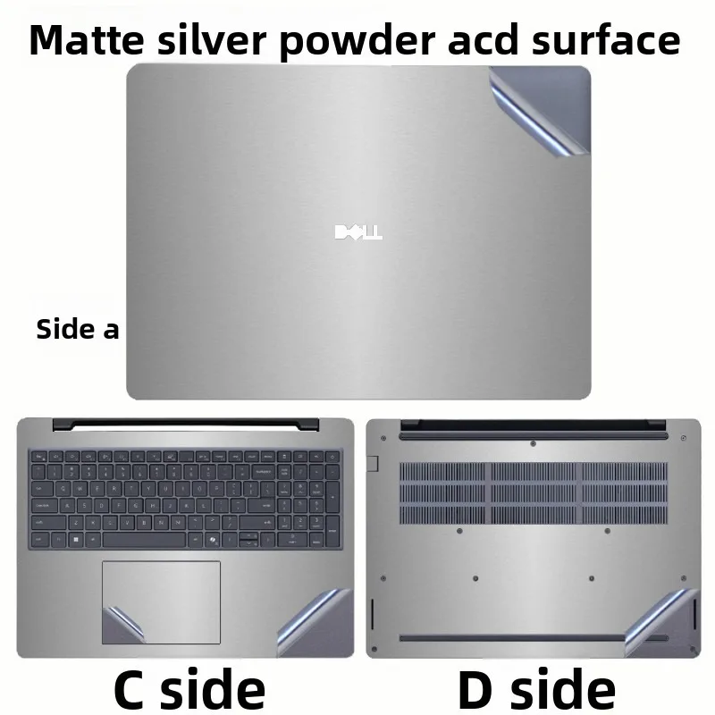 

For Dell Pro Max 14 MC14255 Notebook Skin Sticker Pro Max 16 MC16250 Shell Protective Film Pro 13 Plus PB13250 Vinyl Cover Decal