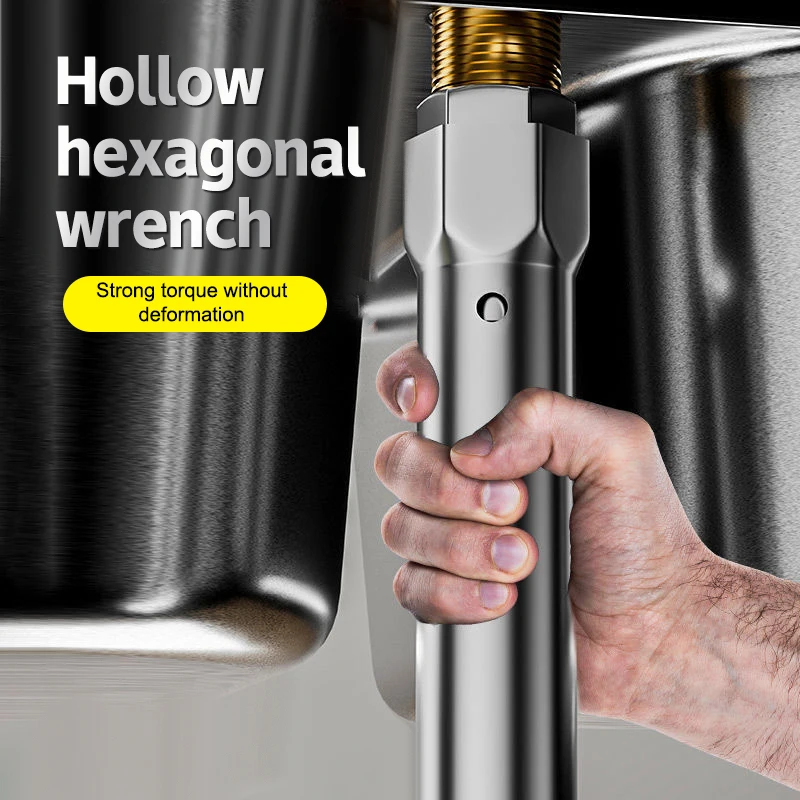 

Shower Valve Socket Wrench Set - Universal Tool for Bathtub & Shower Valve Removal and Installation, Chrome Vanadium Steel