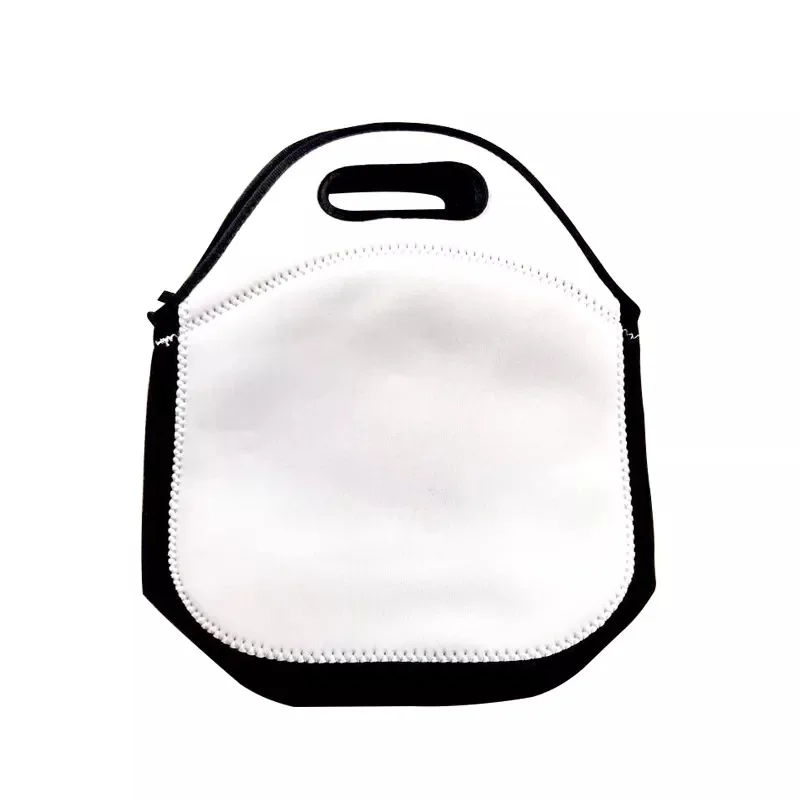 Imagem -02 - Bolsa de Almoço de Neoprene Térmico Dupla Camada Sublimação Regular Bolsa de Compras Faça Você Mesmo Graffiti em Branco para Transferência Térmica Pcs