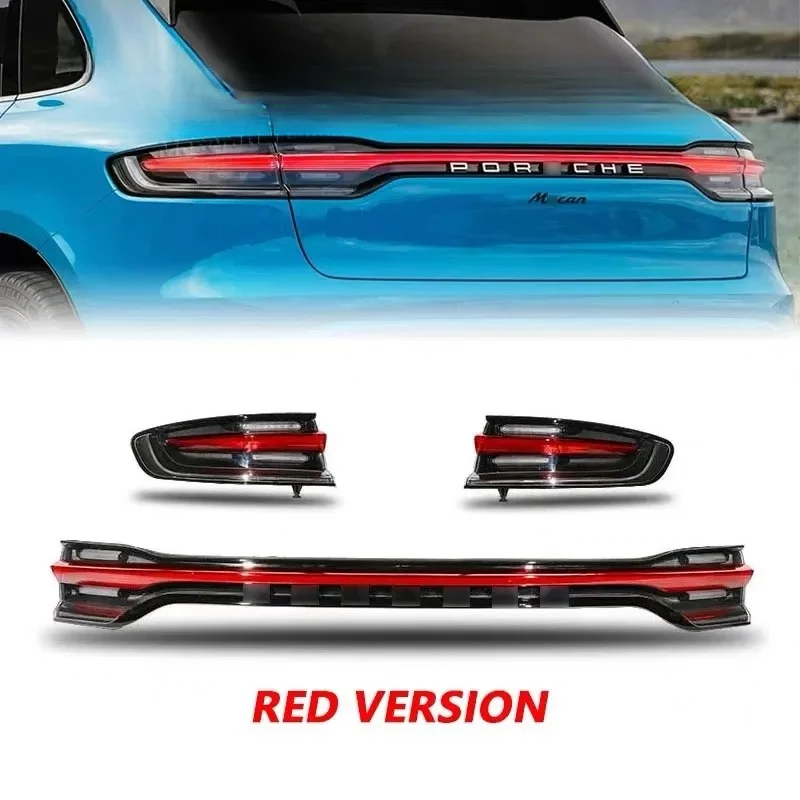 Suitable for Porsche rear lights Macan Cayenne taillights Rear bumper lights Reverse lights Brake lights Newly upgraded