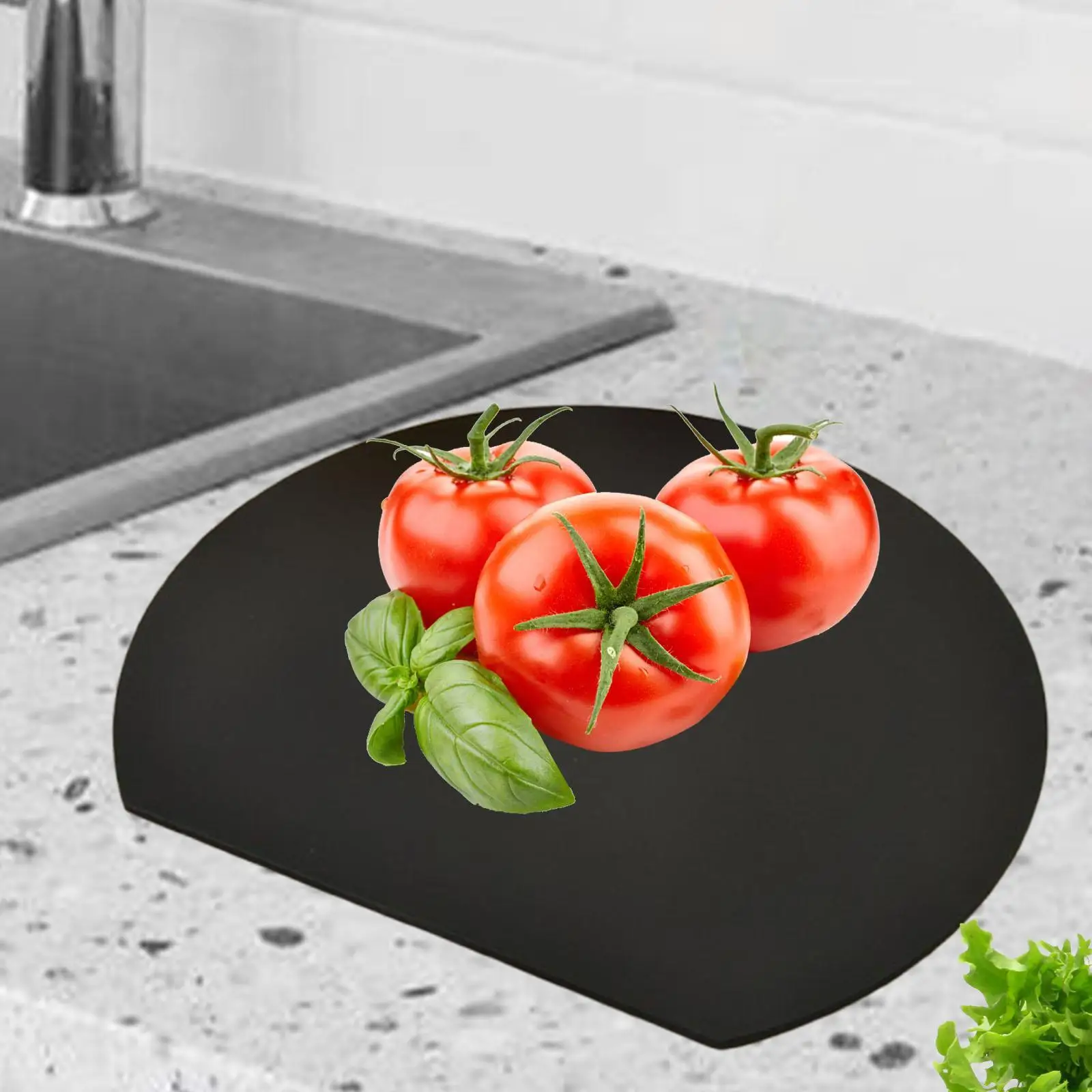 TPU Kitchen Cutting Board Serving Board Multipurpose Chopping Block Scratch Resistant for Cooking Food Serving Fruit Cutting