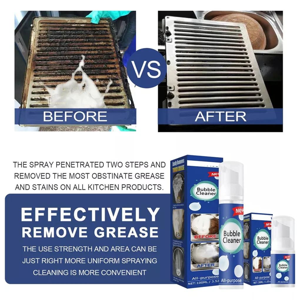 Rust Remover Foam Cleaner Effective Dirt And Odor Removal For Home 5.Multi-Purpose Odor Remover