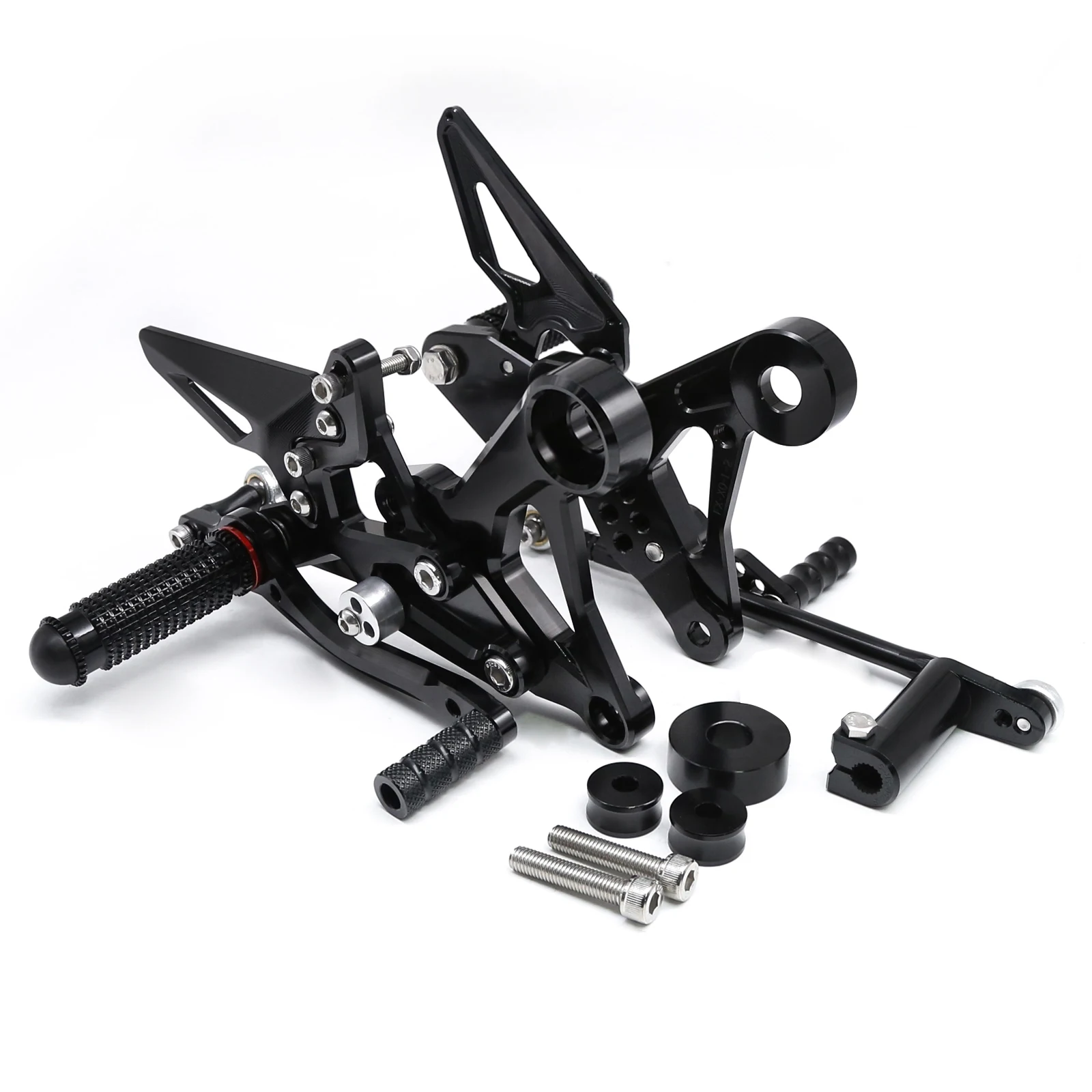 FXCNC Aluminum Racing Rearset Footrest Footpegs Rear Set Foot Peg Footpeg For CFmoto CF Moto XO-1 Papio 125 CF125 / XO-1 ABS