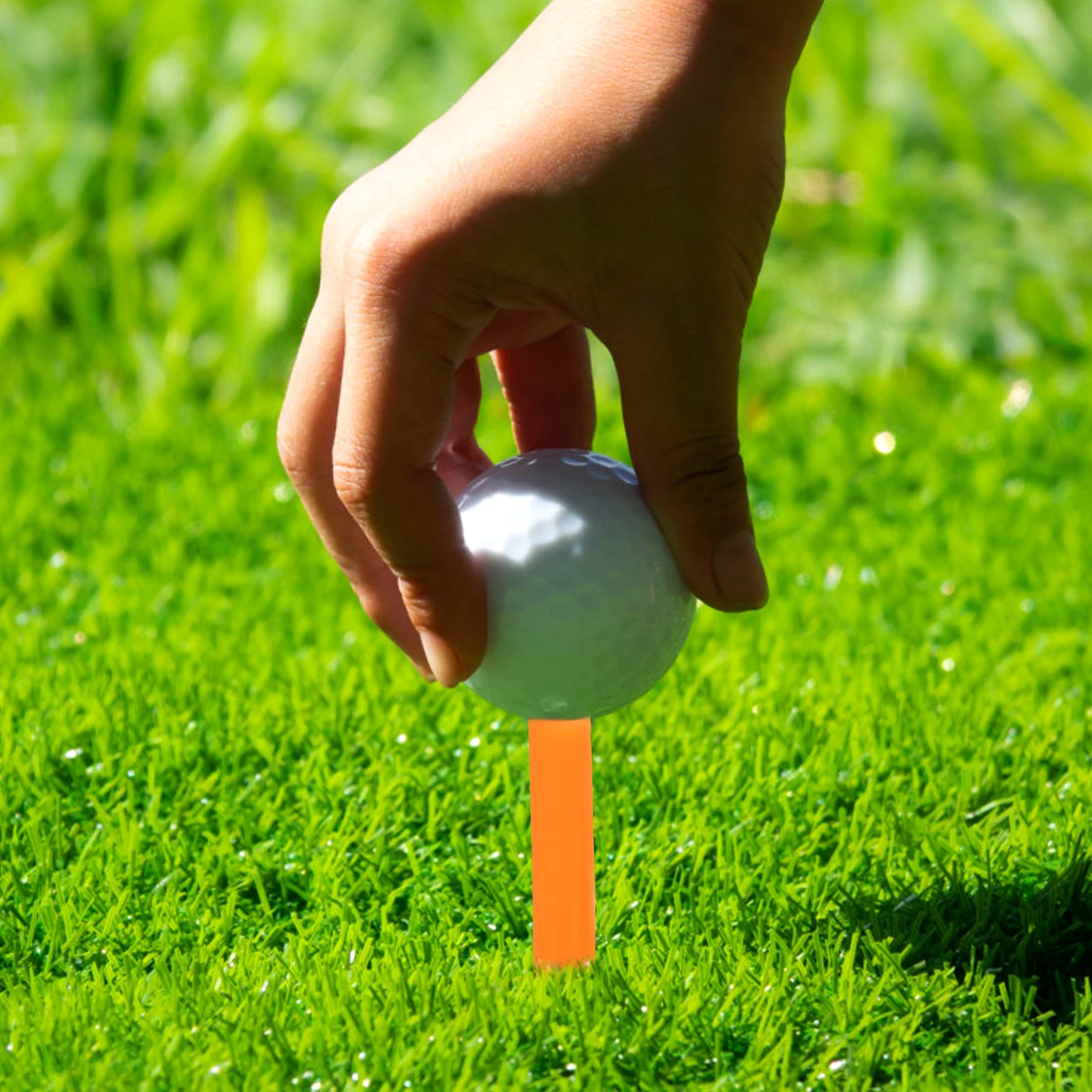 

6Pcs Rubber Golf Tees Set 3 Sizes 88Mm 70Mm 60Mm for Indoor Outdoor Practice Driving Range Supplies Golfs Tees