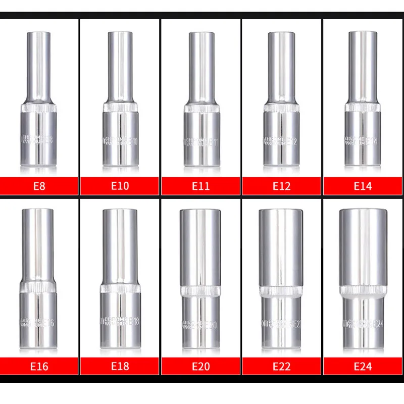 Lengthening Torx Star Wrench Socket 1/2\