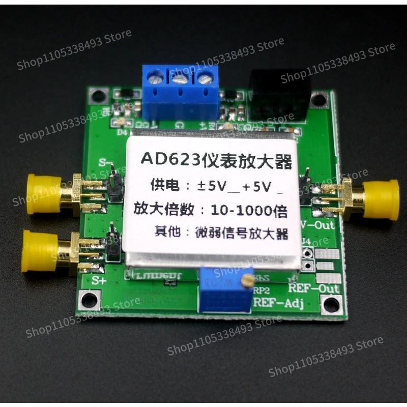 For Instrumentation Amplifier, Single Supply, Single Ended/Differential, Millivolt Microvolt Small Signal