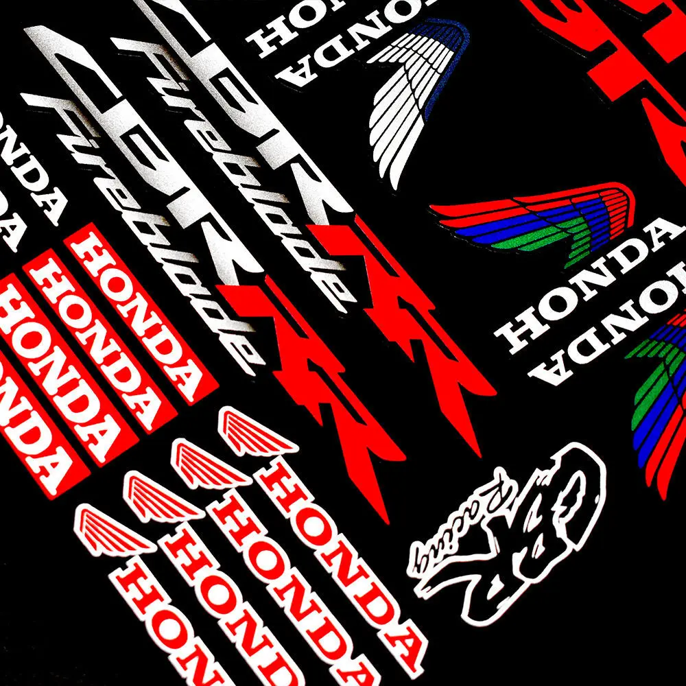 Motorcycle Body Stickers for Honda CBR Series Decals Waterproof Reflective Fuel Tank Decorative Stickers PVC Decals image 5