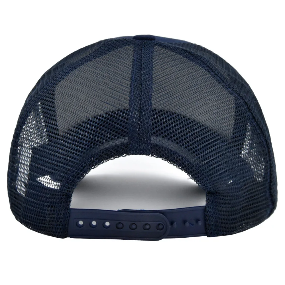 2024 Summer Cartoon Tiger-Head Embroidery Baseball Cap Men Hip Hop Mesh Cap Outdoor Sun Protection Snapback Cap Regulowany kapelusz
