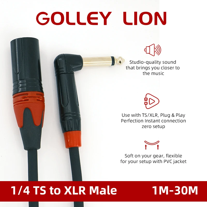 GOLLEY LION Right Angle 1/4