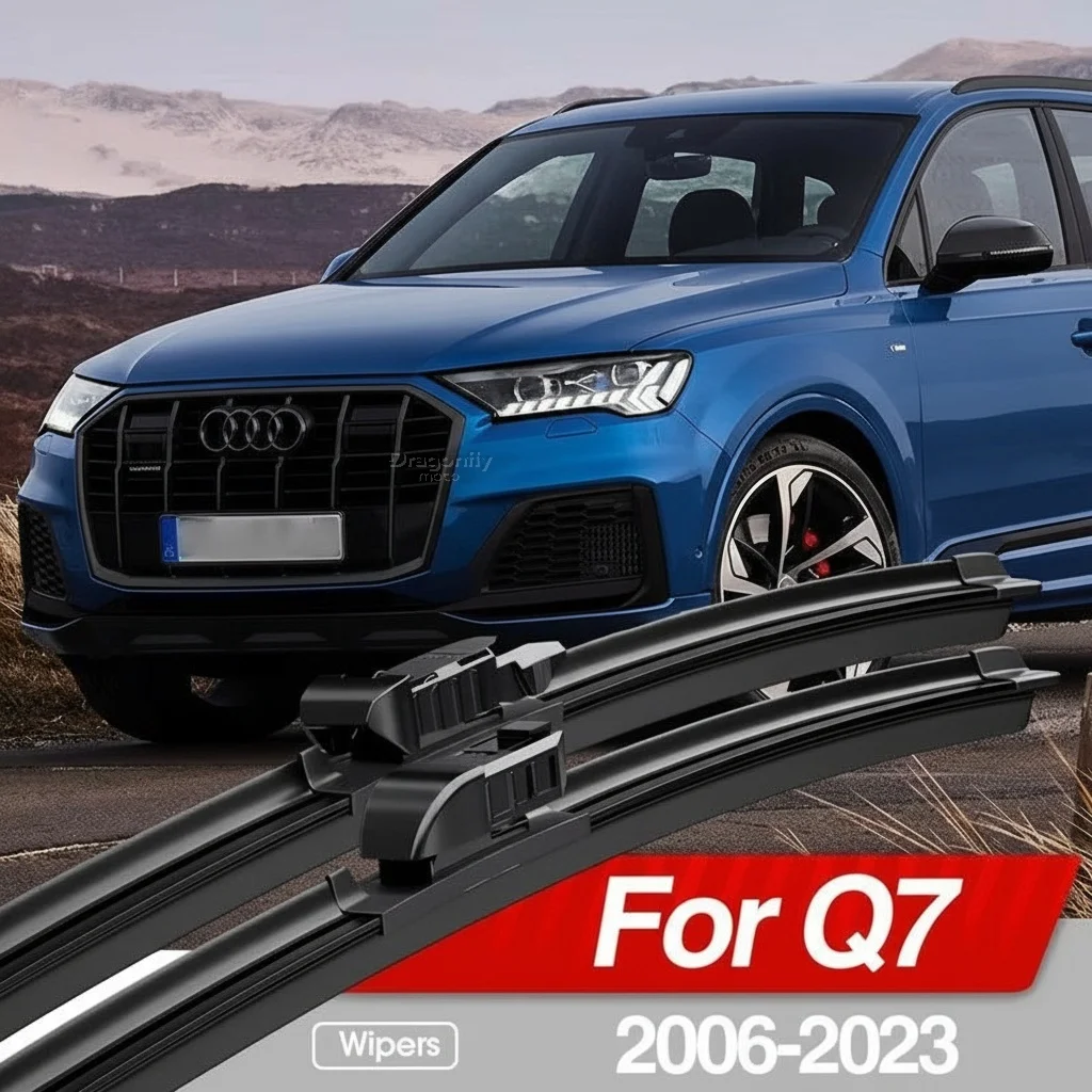 

For Audi Q7 4L 4M 2006-2023 Front Windshield Wiper Blades 2pcs Windscreen Window Accessories 2008 2010 2011 2012 2016 2020 2021
