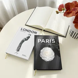 Decorative Books for Home Decor Books for Coffee Table  Faux Books for Decoration with Blank Pages  City Books for Decoration