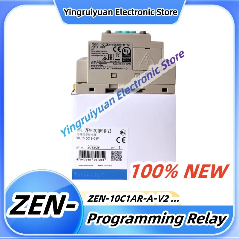 Programming relay ZEN-10C1AR-A-V2 10C2DT-D 103DR-A 20C1DR-D 20C2AR 20C3AR-A-V2