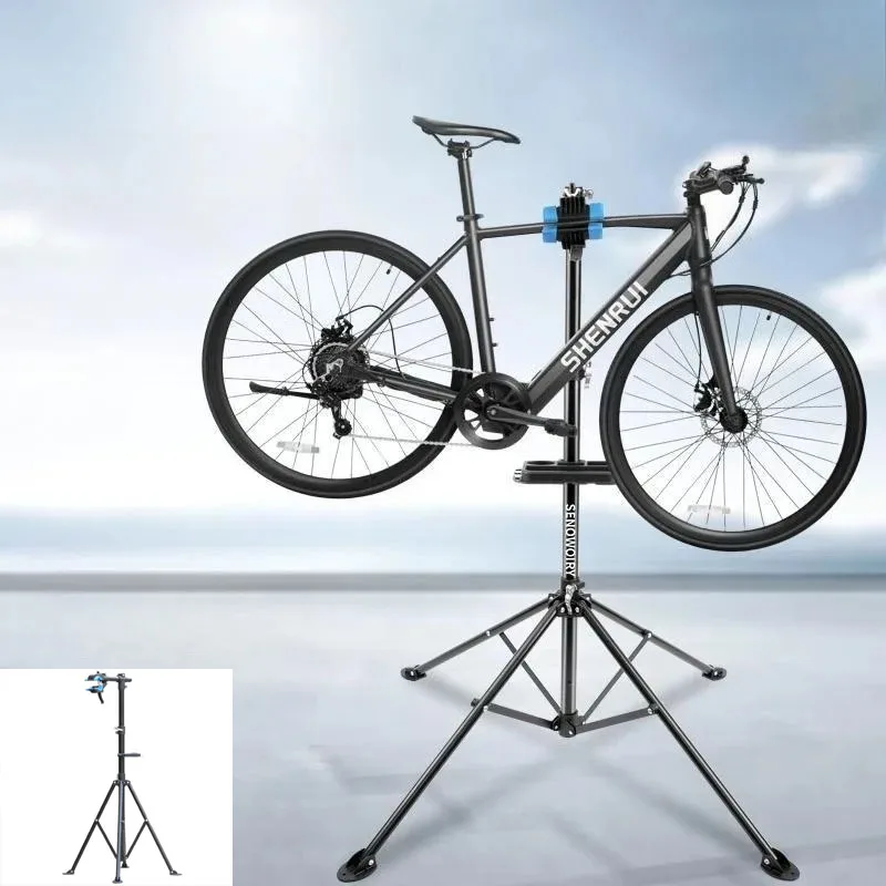 

Bike Repair Racks Mountain Road Bike Adjustment Multi-functional Carbon Steel Bicycle Racks Thickened Bicycle Accessories