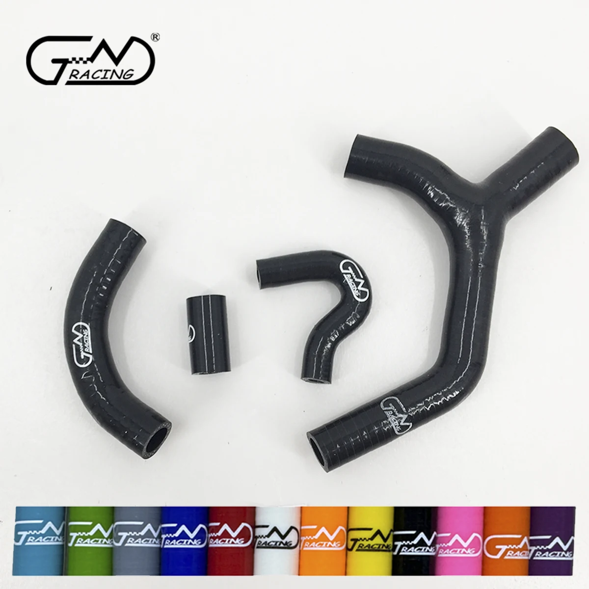 Passend für 2008–2011 2009 2010 KTM 450/530 EXC-R Silikon-Kühlerschlauch-Set
