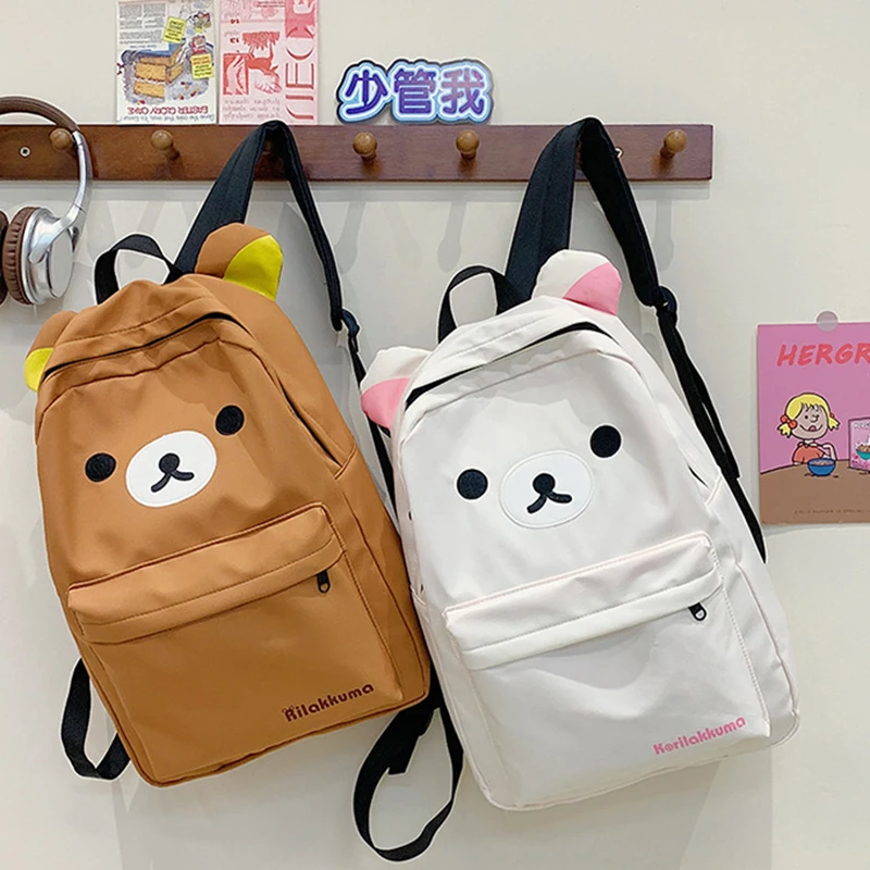 Mochila elegante de nylon de grande capacidade