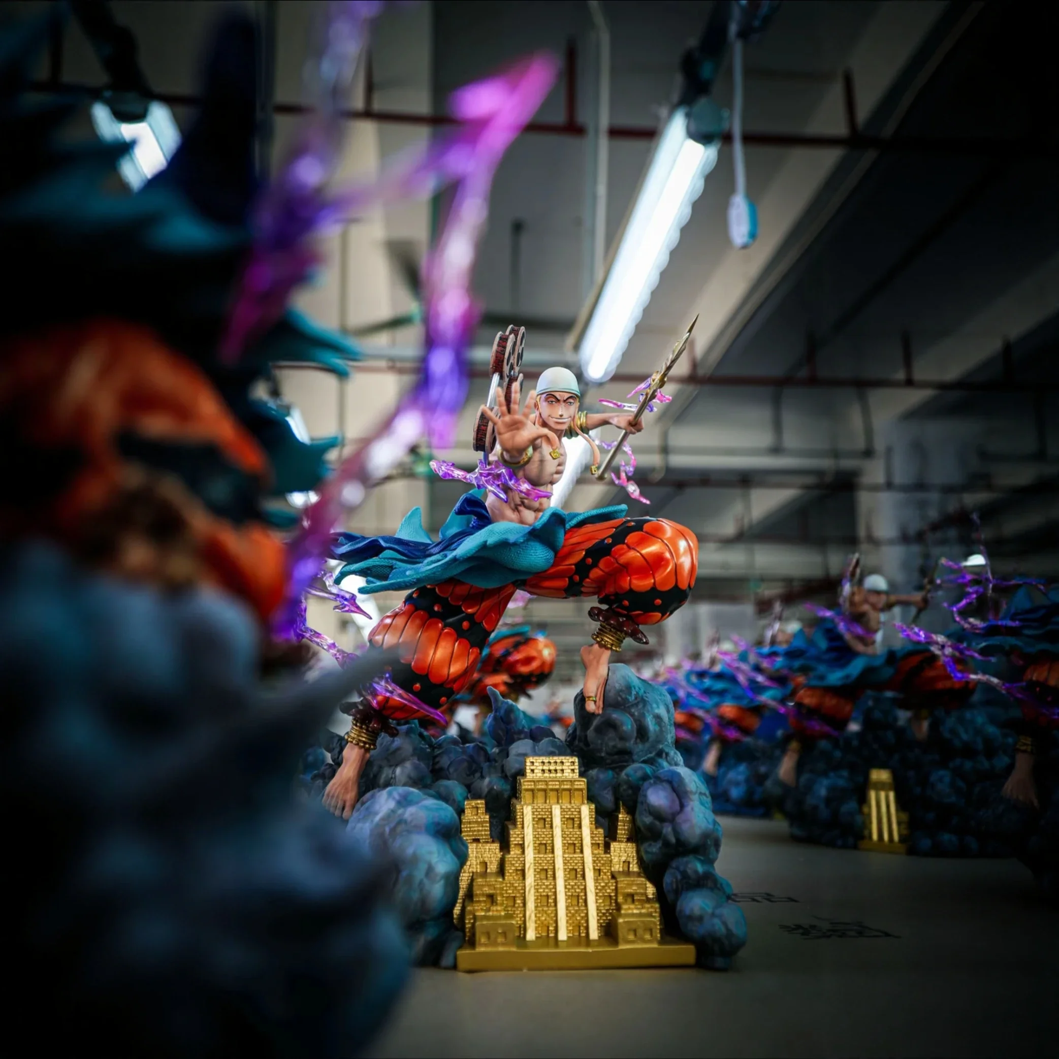 Nouveau 28 cm JT jouets Enel Figurine une pièce Anime Figure à collectionner bureau décor Statue modèle jouet enfants cadeaux d'anniversaire