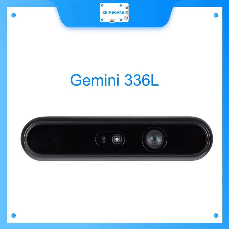 

Orbbec Gemini336L Depth Camera IR Filter Enhanced IP65 Rated for Stable Imaging in Sunlight and Reflections Long Range Precision