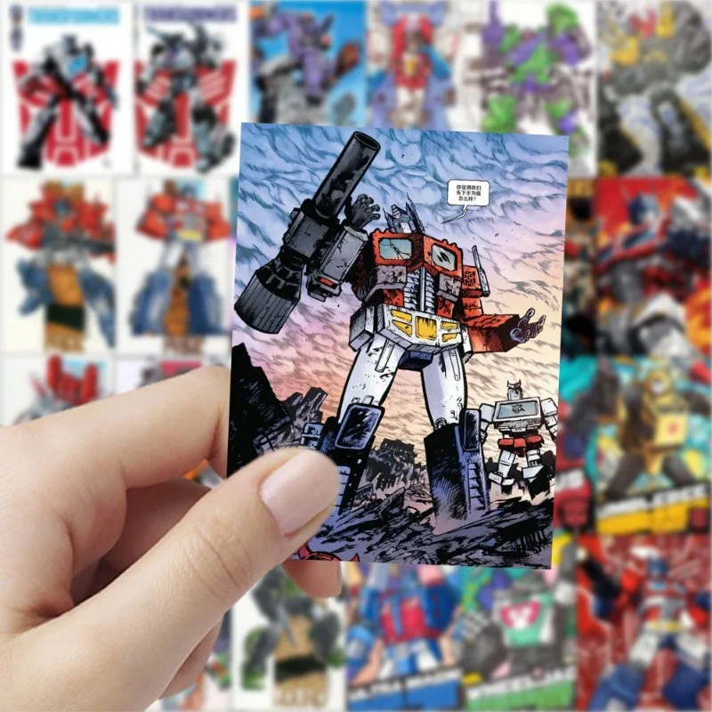 60PCS Transformers Stickers Optimus Prime Megatron Soundwave Bumblebee Notebook Mobile Phone Computer Toy Stickers Wholesale