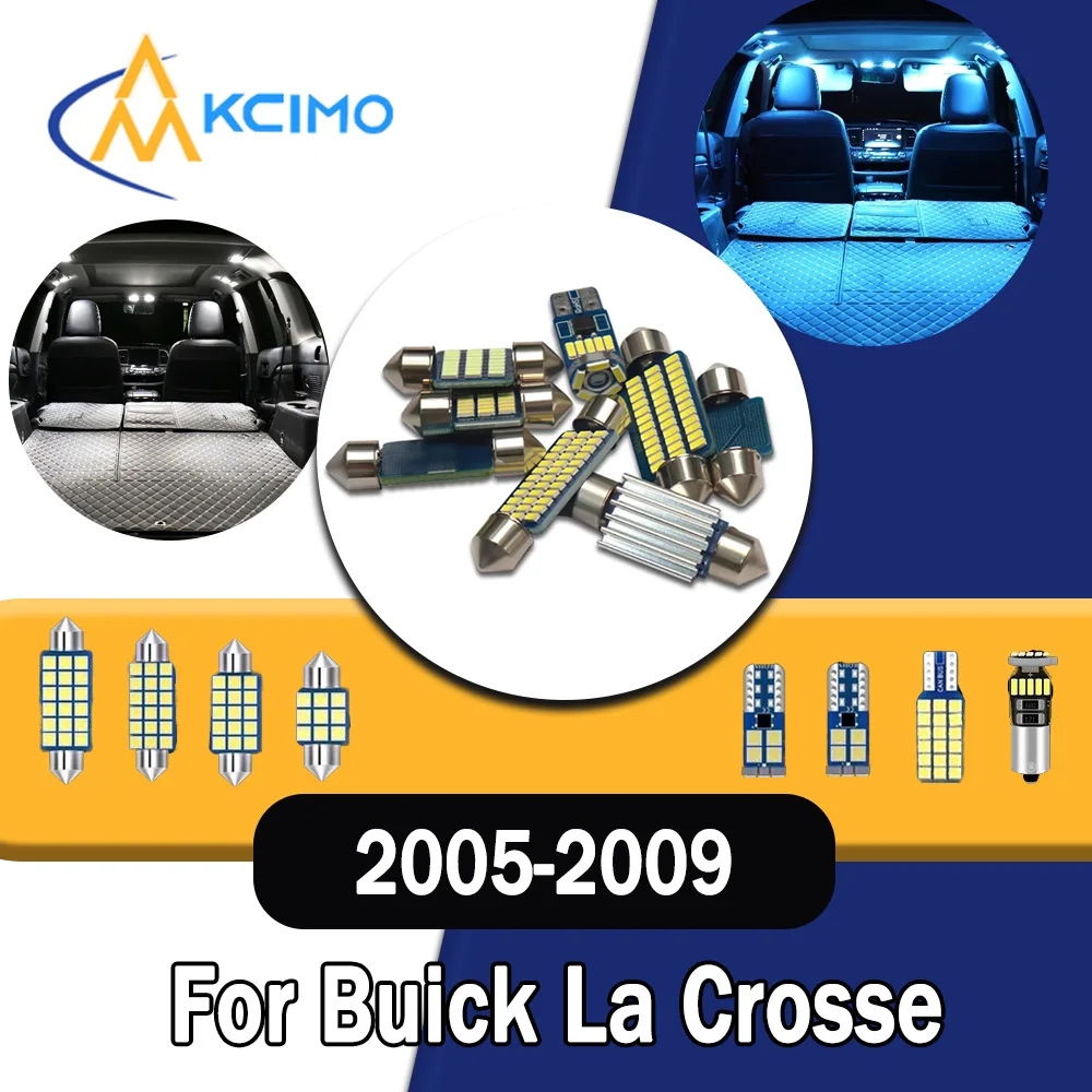 

Long lifespan CANBUS LED Interior Lights-Bright Dome Door Reading Kit for Buick La Crosse 2005-2009 High Quality Energy Saving