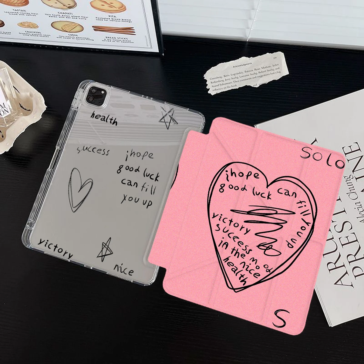 3+Y Fold Case For Air11 2024 iPad 11th 2025 SamsungS7S8S9 11 SamsungS9S10 Plus 12.4 iPad 4/5th 10.9 iPad10.2 7/8/9th