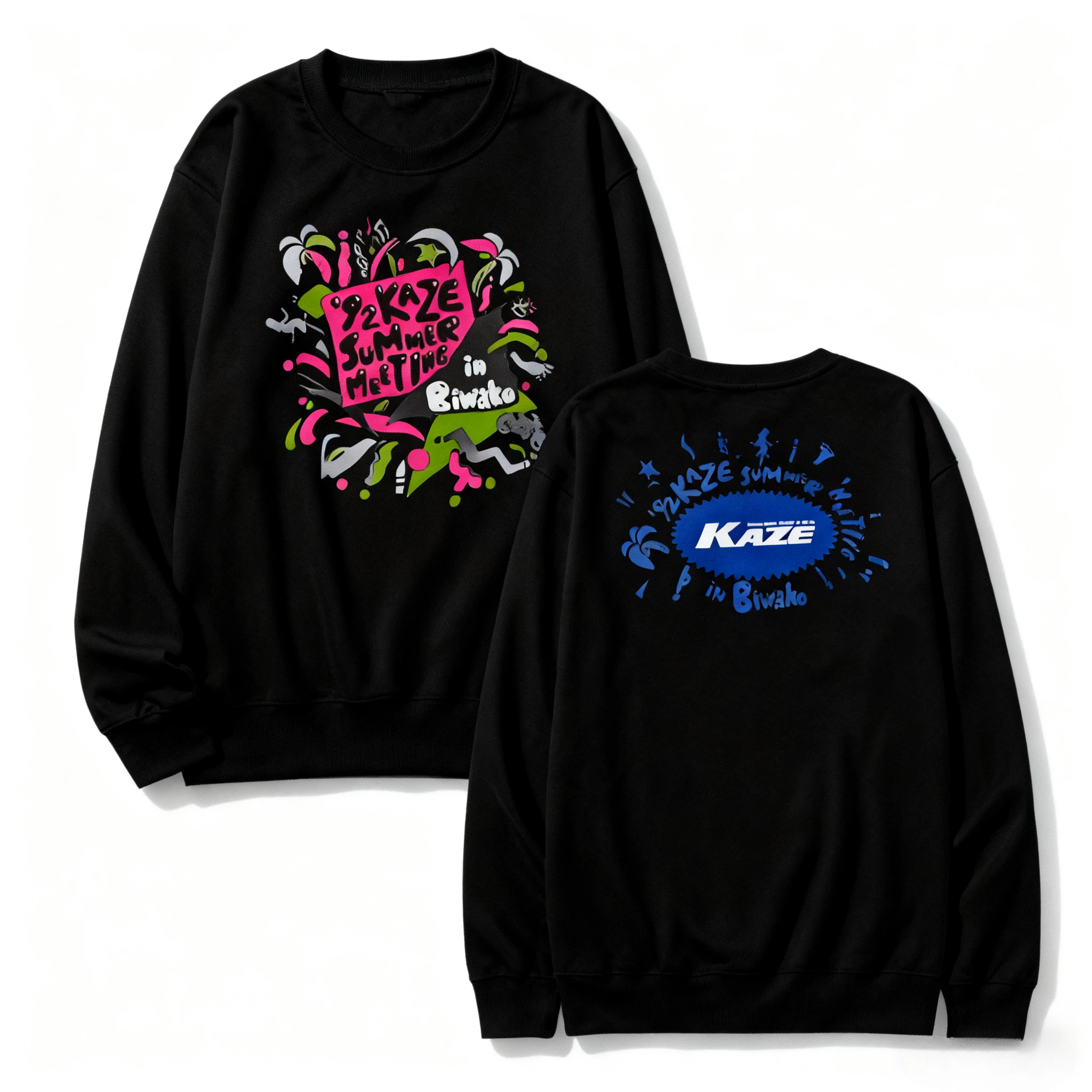 

The new Kawasaki printed round-neck hoodie for the 2025 autumn/winter season is a loose and sporty top for both men and women