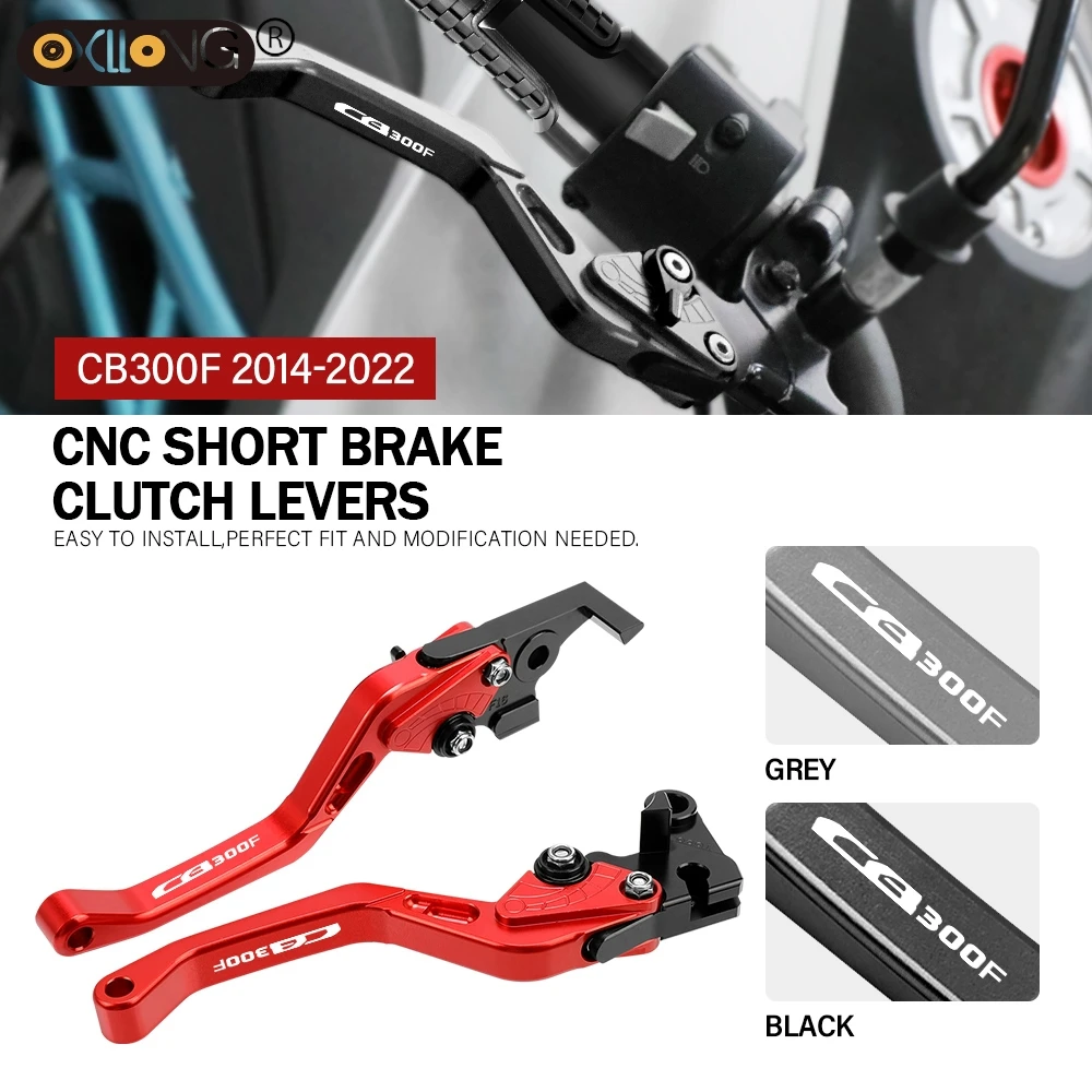 

CNC Motorcycle Short Brake Clutch Levers Accessories Parts For HONDA CB300F 2014 2015 2016 2017 2018 2019 2020 2021 2022