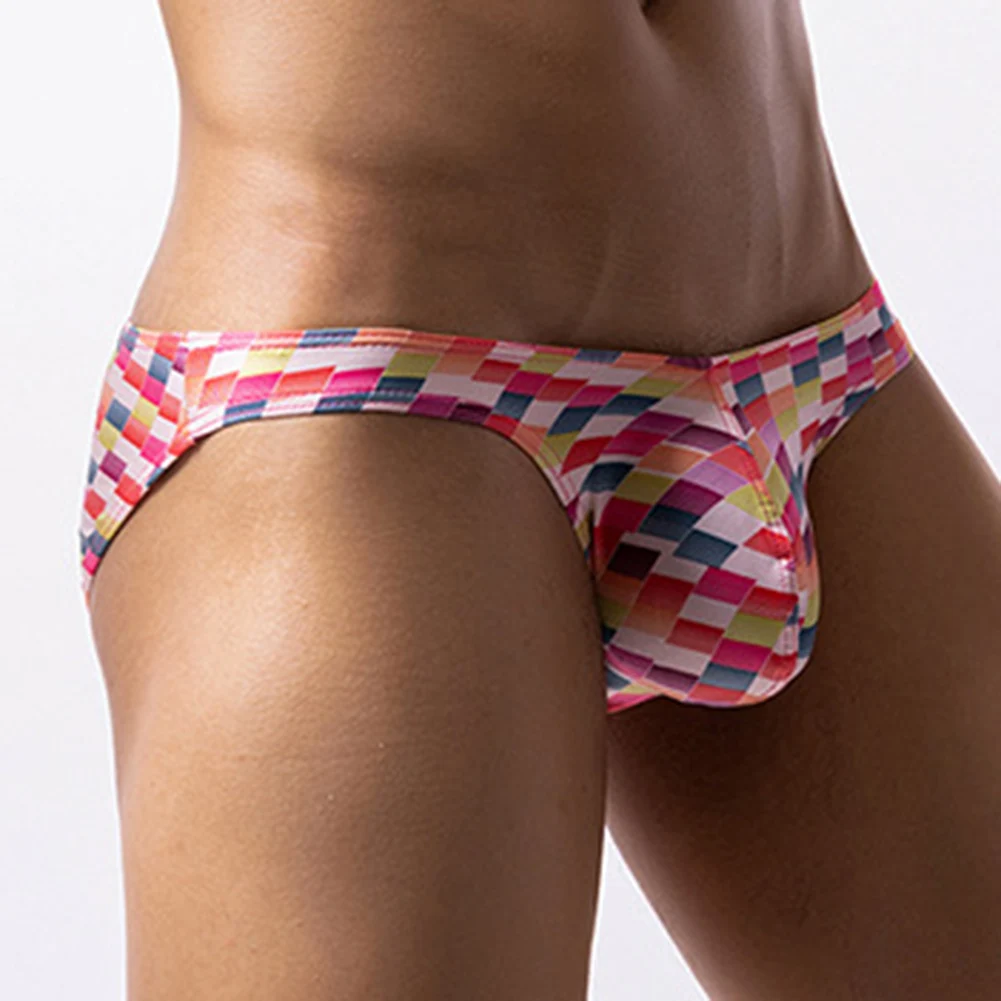 Body bielizna bielizna z niską talią mężczyźni M ~ 2XL majtki etui z nadrukiem seksowny cały sezon Spandex piękny stylowy